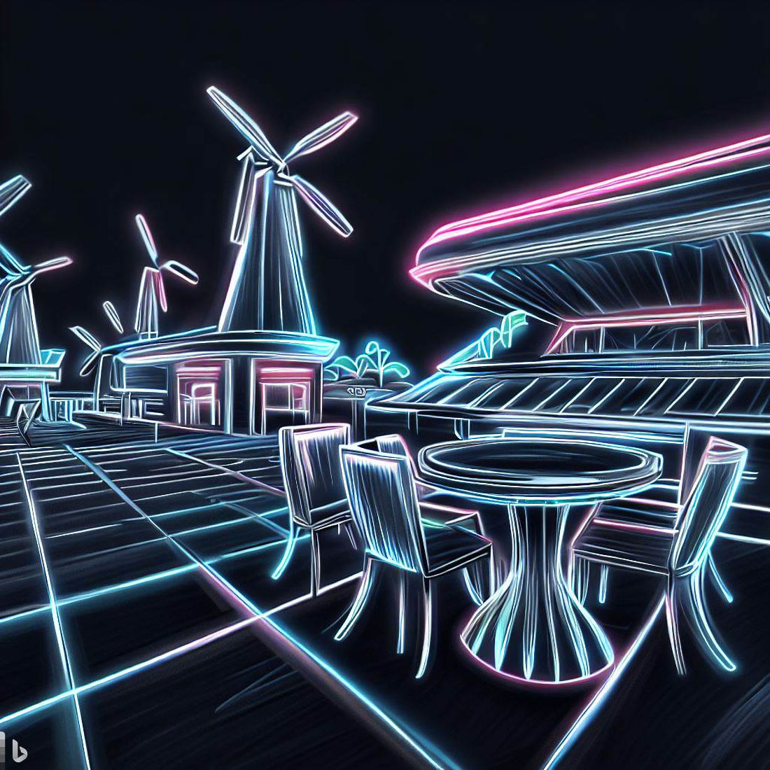 AI - Futuristic city